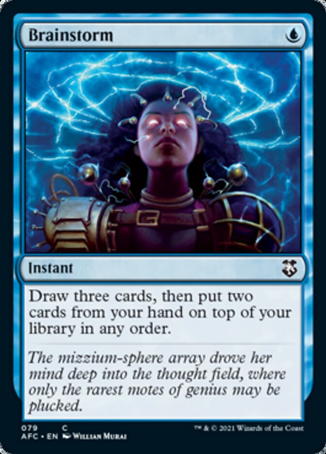 Brainstorm ESPAÑOL [Dungeons & Dragons: Adventures in the Forgotten Realms Commander]