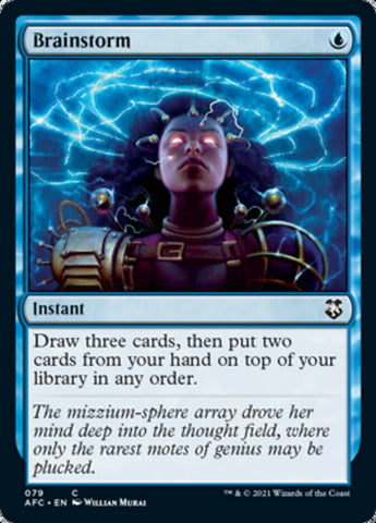 Brainstorm ESPAÑOL [Dungeons & Dragons: Adventures in the Forgotten Realms Commander]