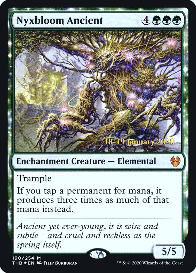 Nyxbloom Ancient ESPAÑOL [Theros Beyond Death Prerelease Promos]
