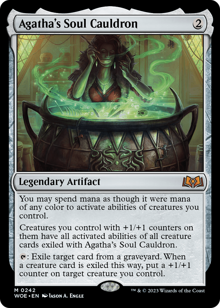 Agatha's Soul Cauldron ESPAÑOL [Wilds of Eldraine]