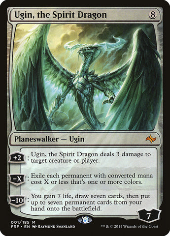 Ugin, the Spirit Dragon ESPAÑOL [Fate Reforged]