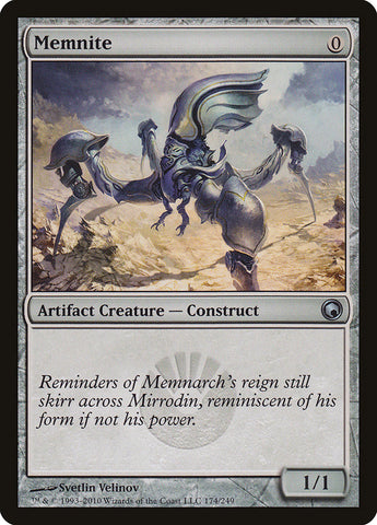 Memnite SIGNED [Scars of Mirrodin]