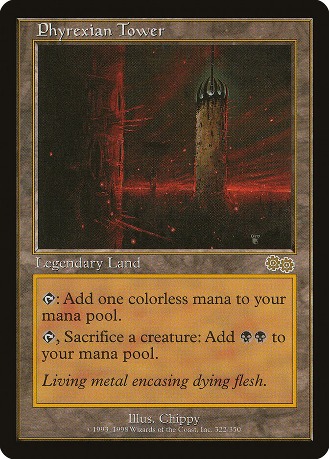 Phyrexian Tower JAPANESE [Urza's Saga]