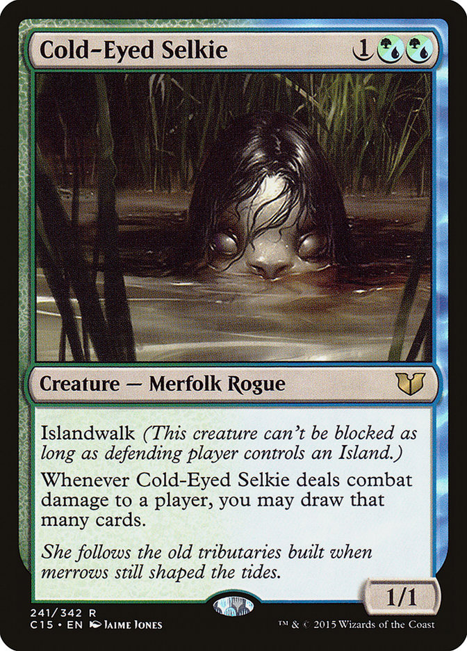 Cold-Eyed Selkie ESPAÑOL [Commander 2015]
