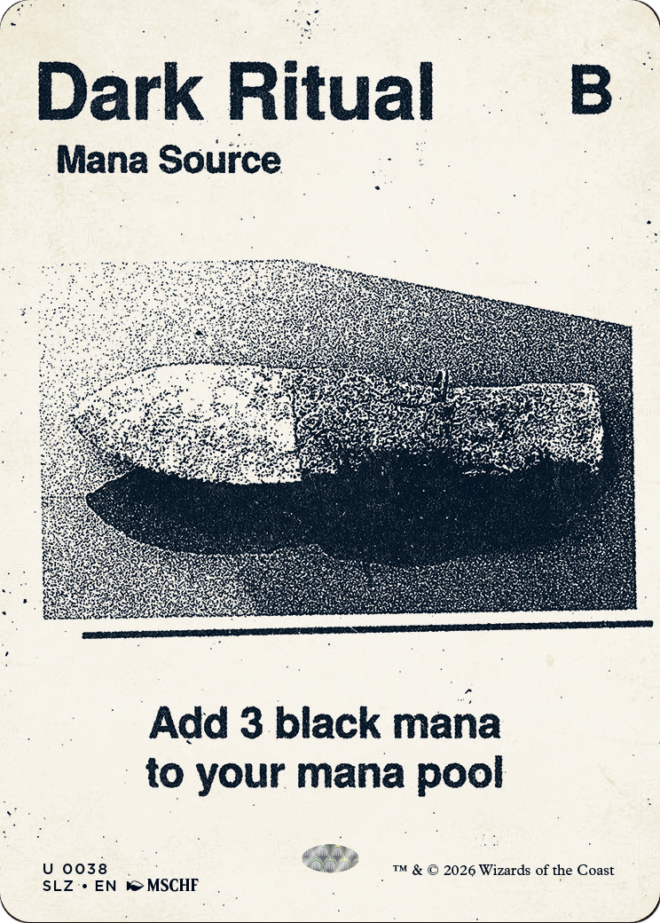 Dark Ritual (0038) [Secret Lair x MSCHF: The Zeta Set]