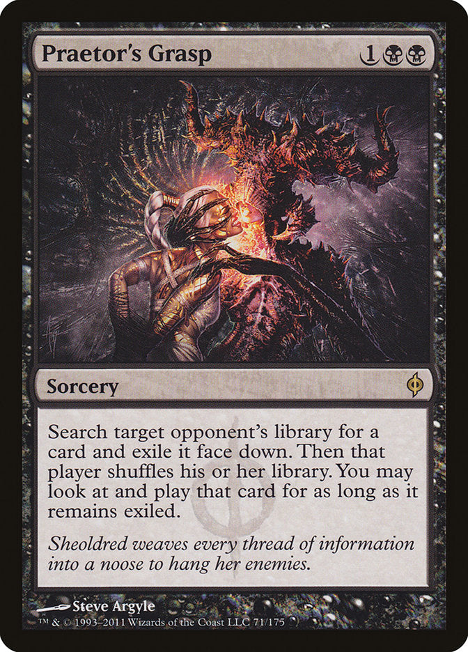 Praetor's Grasp JAPANESE [New Phyrexia]