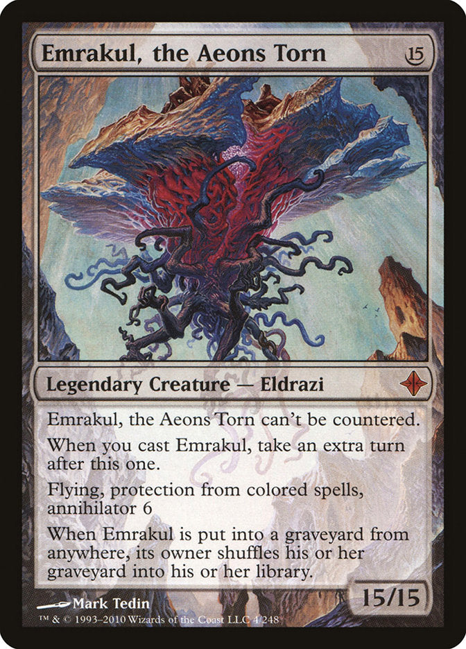Emrakul, the Aeons Torn JAPANESE [Rise of the Eldrazi]