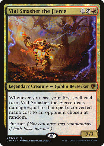 Vial Smasher the Fierce JAPANESE [Commander 2016]