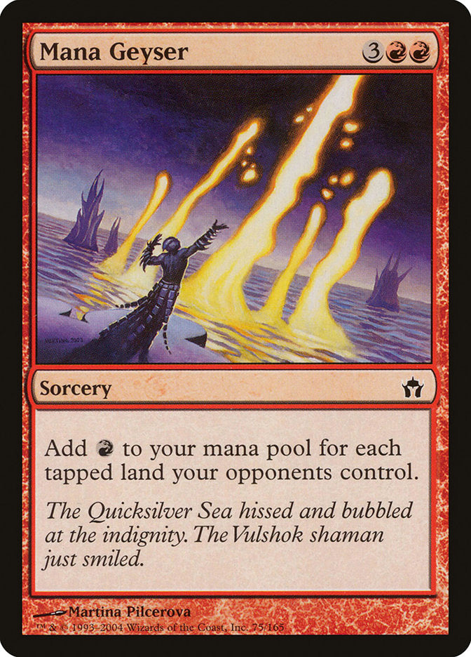 Mana Geyser ESPAÑOL [Fifth Dawn]