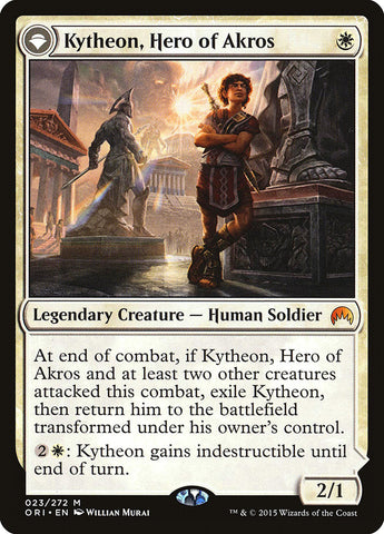 Kytheon, Hero of Akros // Gideon, Battle-Forged ESPAÑOL [Magic Origins]