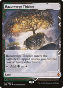 Razorverge Thicket (Expeditions) JAPANESE [Zendikar Rising Expeditions]