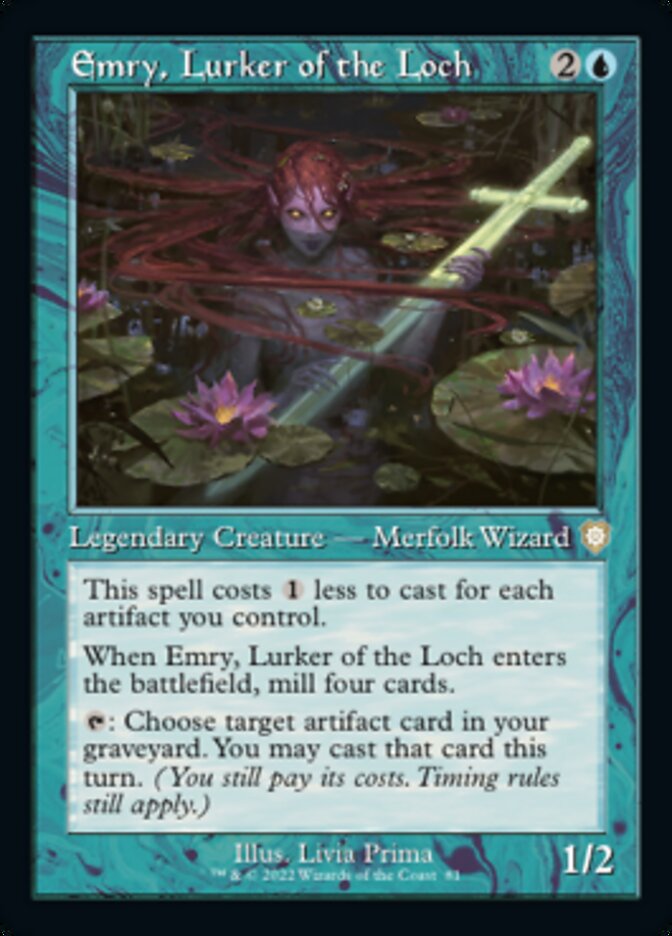 Emry, Lurker of the Loch (Retro) ESPAÑOL [The Brothers' War Commander]