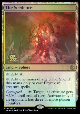 The Seedcore ESPAÑOL [Phyrexia: All Will Be One Prerelease Promos]