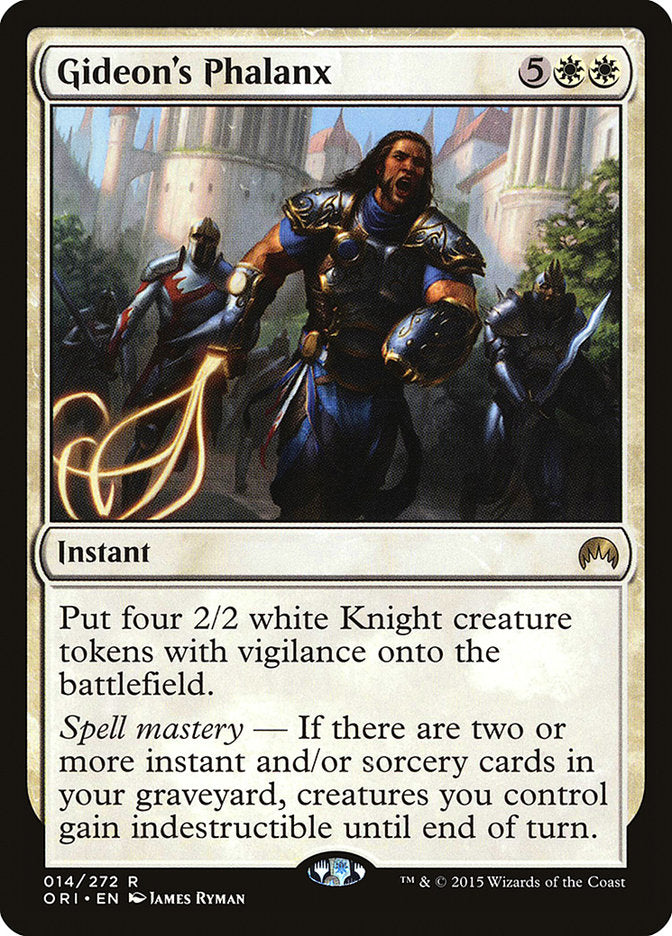 Gideon's Phalanx ESPAÑOL [Magic Origins]