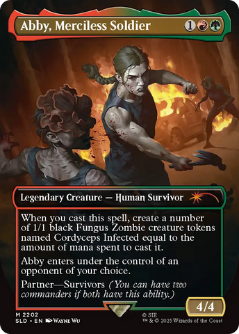 Abby, Merciless Soldier [Secret Lair Drop Series]