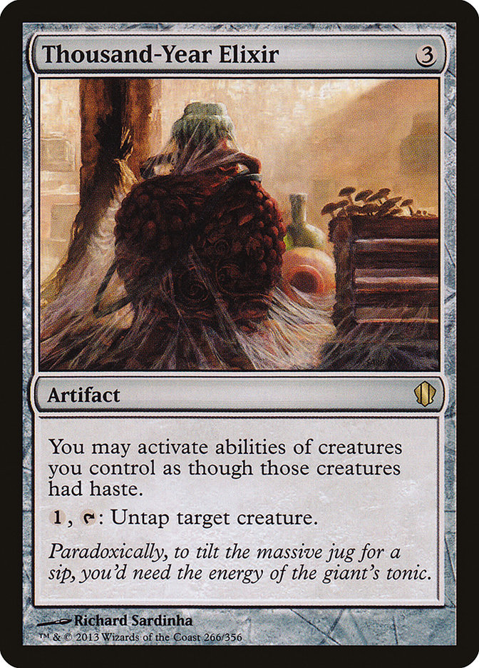 Thousand-Year Elixir ESPAÑOL [Commander 2013]