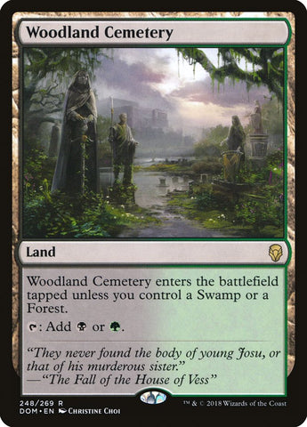Woodland Cemetery ESPAÑOL [Dominaria]