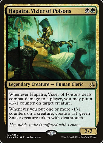 Hapatra, Vizier of Poisons ESPAÑOL [Amonkhet]