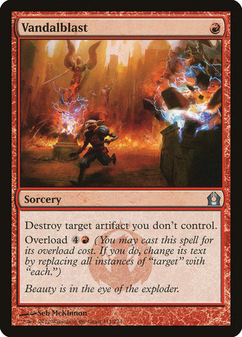 Vandalblast ESPAÑOL [Return to Ravnica]