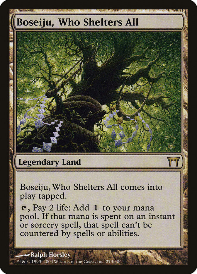 Boseiju, Who Shelters All ESPAÑOL [Champions of Kamigawa]