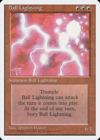 Bola de rayos - Ball Lightning   [Fourth Edition]