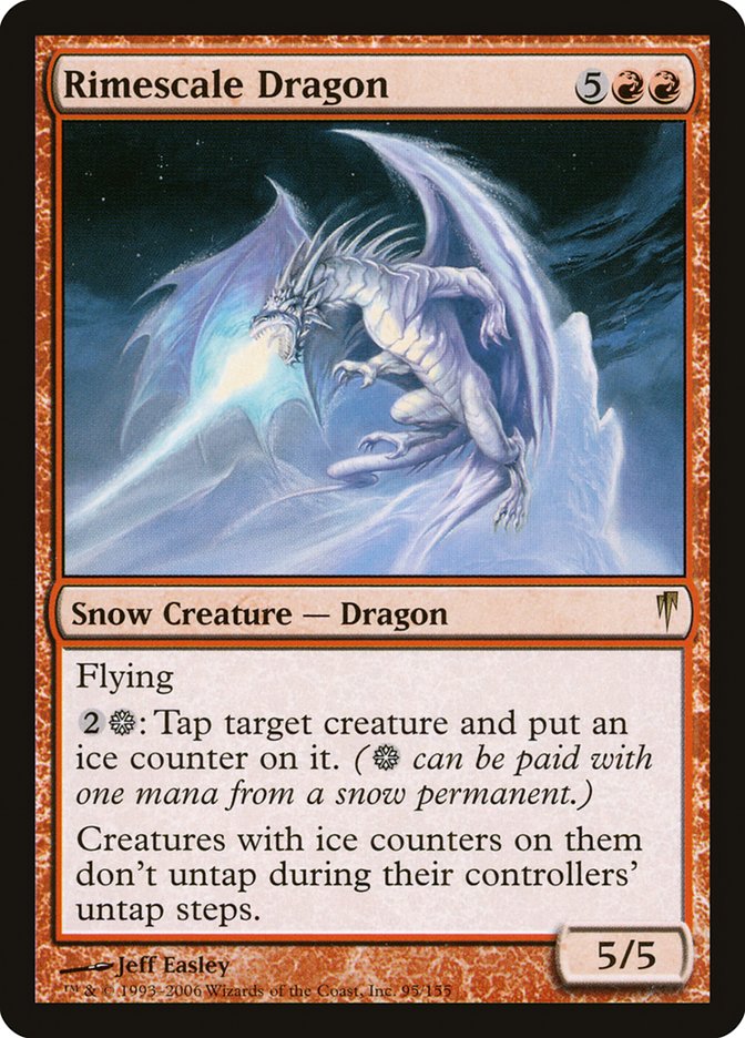 Rimescale Dragon ESPAÑOL STAMPED [Coldsnap]