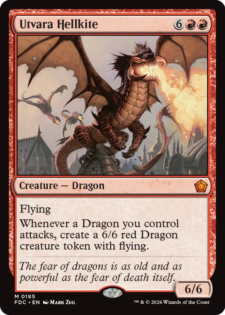Utvara Hellkite [Foundations Commander]