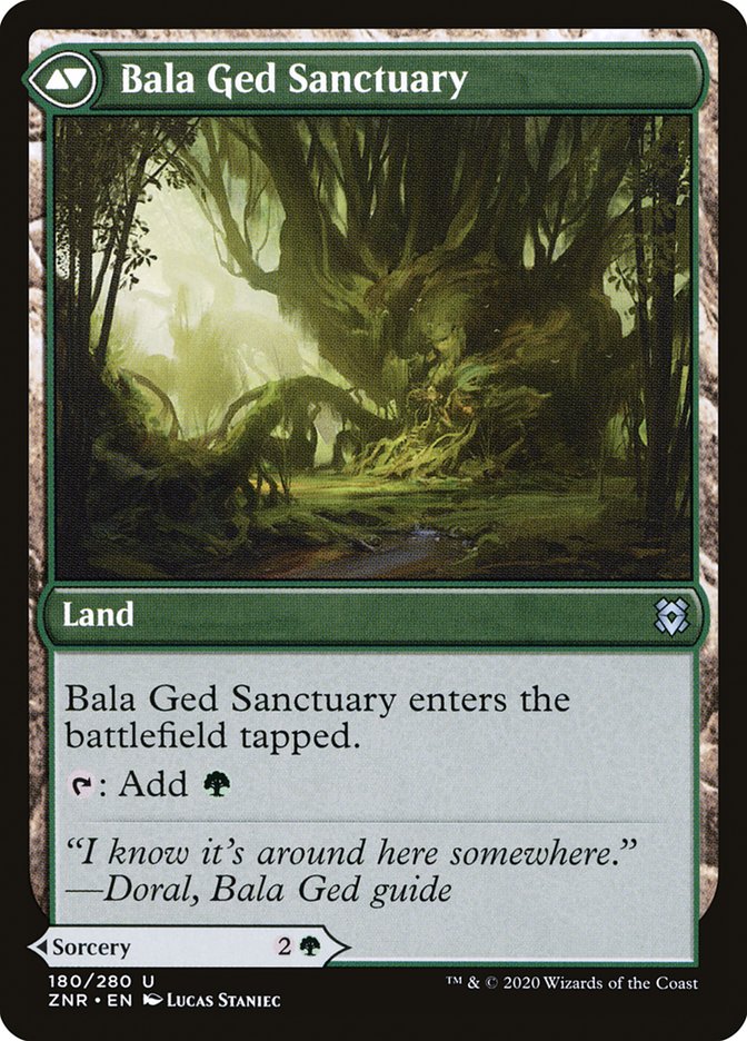 Bala Ged Recovery // Bala Ged Sanctuary ESPAÑOL  [Zendikar Rising]