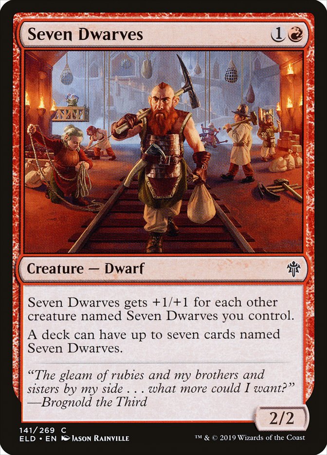Seven Dwarves ESPAÑOL [Throne of Eldraine]