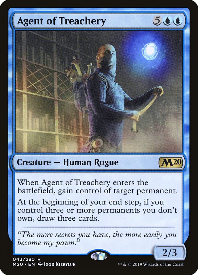 Agent of Treachery ESPAÑOL [Core Set 2020]