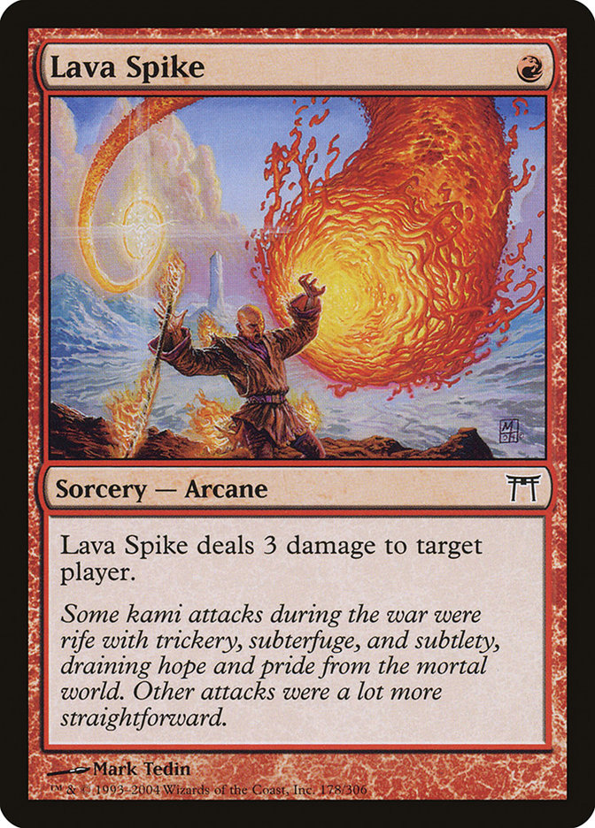 Lava Spike ESPAÑOL [Champions of Kamigawa]