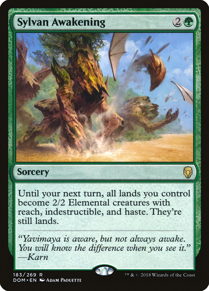 Sylvan Awakening ESPAÑOL [Dominaria]