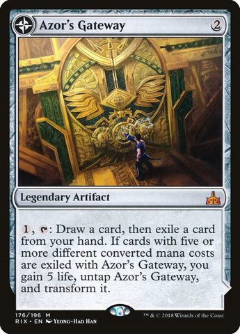 Azor's Gateway // Sanctum of the Sun JAPANESE  [Rivals of Ixalan]