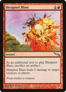 Shrapnel Blast SIGNED [Mirrodin]