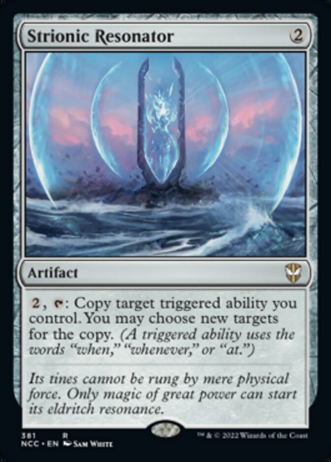 Strionic Resonator ESPAÑOL [Streets of New Capenna Commander]