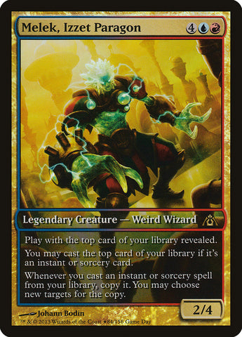 Melek, Izzet Paragon (Game Day) ESPAÑOL [Dragon's Maze Promos]
