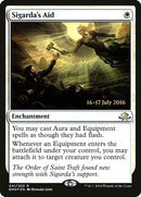 Sigarda's Aid RUSSIAN  [Eldritch Moon Prerelease Promos]