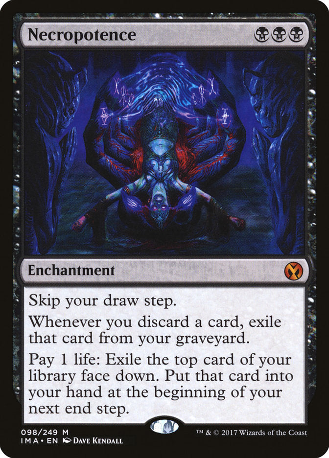 Necropotence JAPANESE [Iconic Masters]