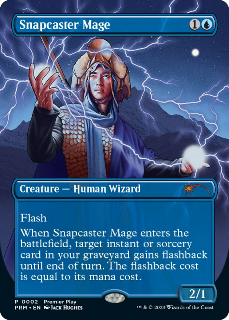 Snapcaster Mage (Borderless Alternate Art) SEALED [Regional Championship Qualifiers 2023]