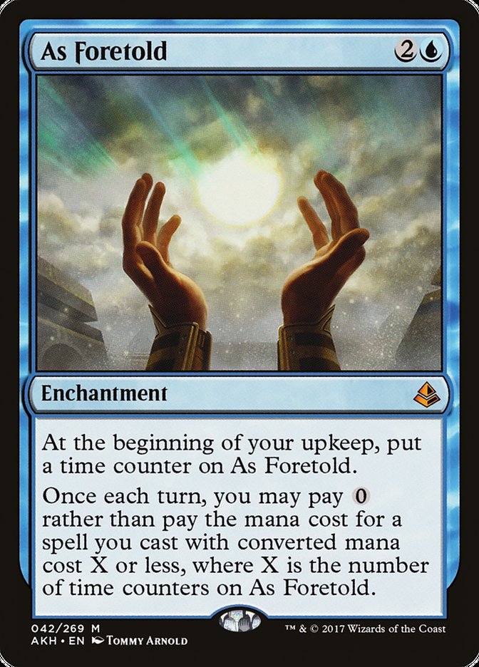 As Foretold ESPAÑOL [Amonkhet]