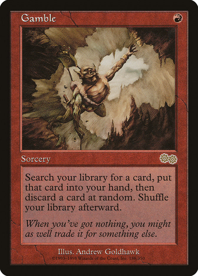 Gamble CHINESE [Urza's Saga]