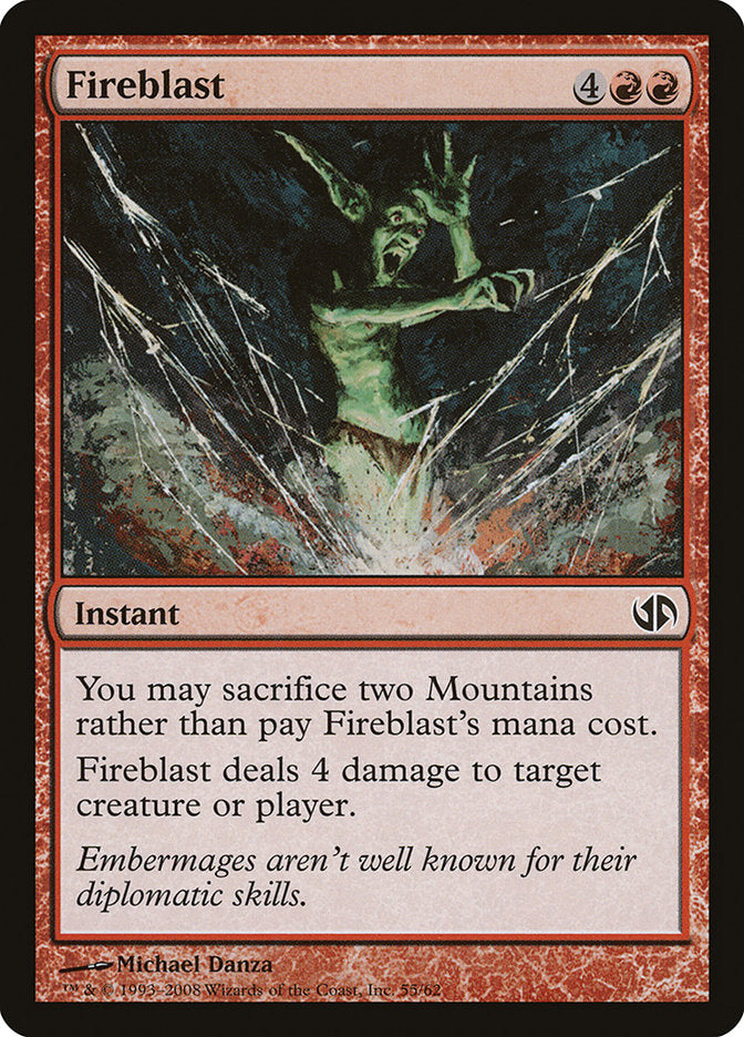 Fireblast JAPANESE [Duel Decks: Jace vs. Chandra]