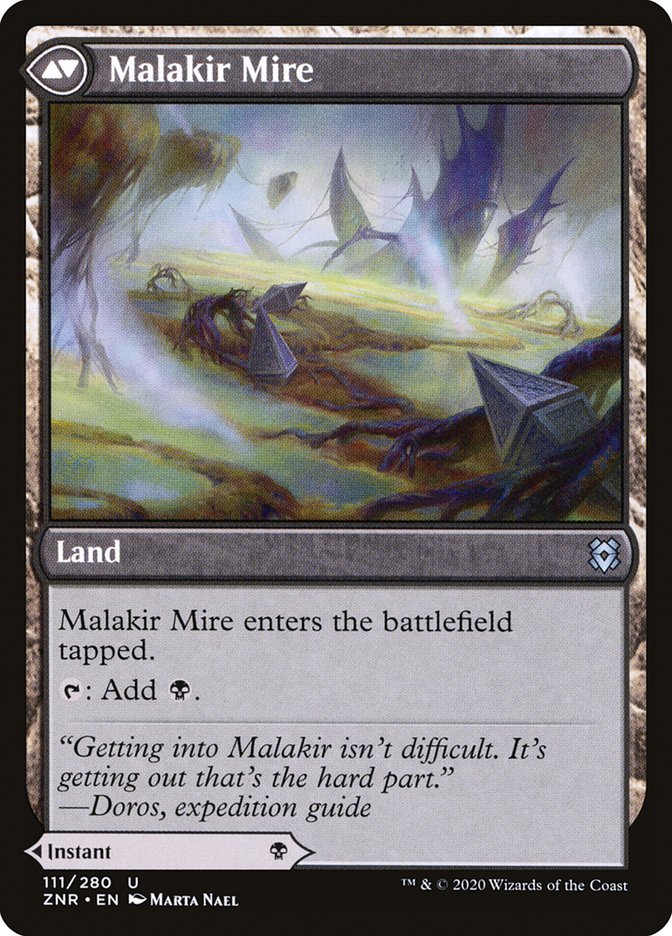 Malakir Rebirth // Malakir Mire ESPAÑOL  [Zendikar Rising]