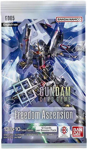 Gundam TCG: Freedom Ascension Booster Pack (GD05)