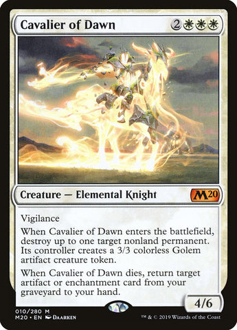 Caballero del amanecer - Cavalier of Dawn   [Core Set 2020]