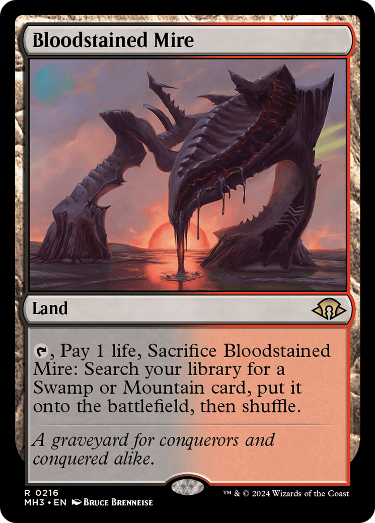 Bloodstained Mire JAPANESE [Modern Horizons 3]