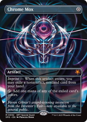 Chrome Mox (Borderless) ESPAÑOL [Aetherdrift Special Guests]