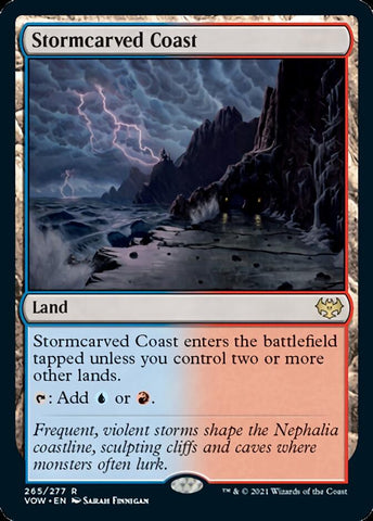 Stormcarved Coast JAPANESE [Innistrad: Crimson Vow]