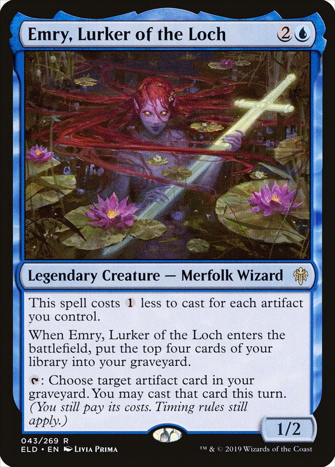 Emry, Lurker of the Loch ESPAÑOL [Throne of Eldraine]