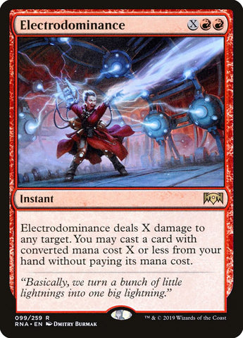Electrodominance ESPAÑOL [Ravnica Allegiance]